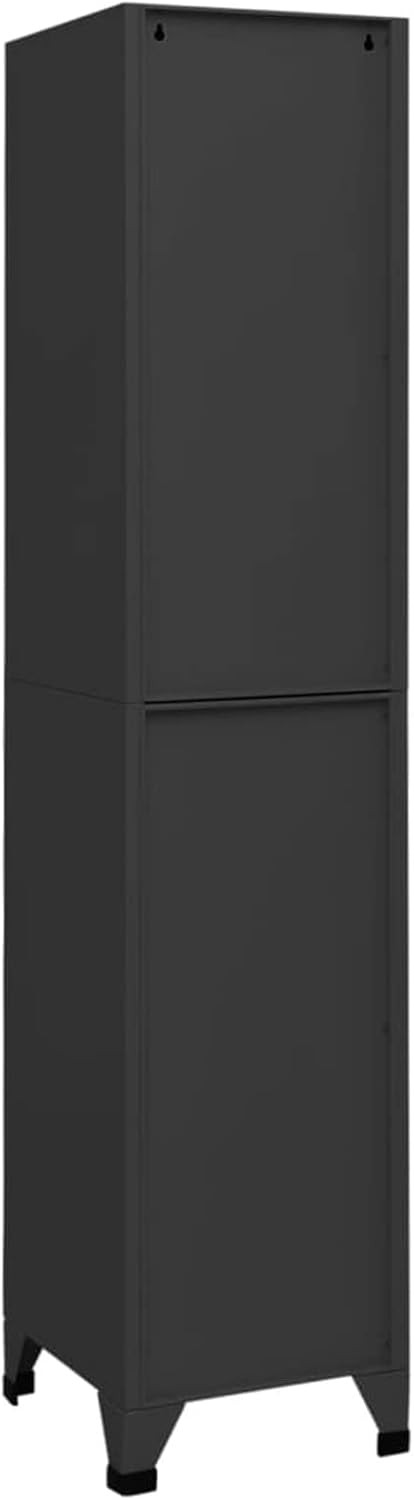 IKAYAA Metal Lockers Storage Metal storage cupboard Locker cabinet storage Locka