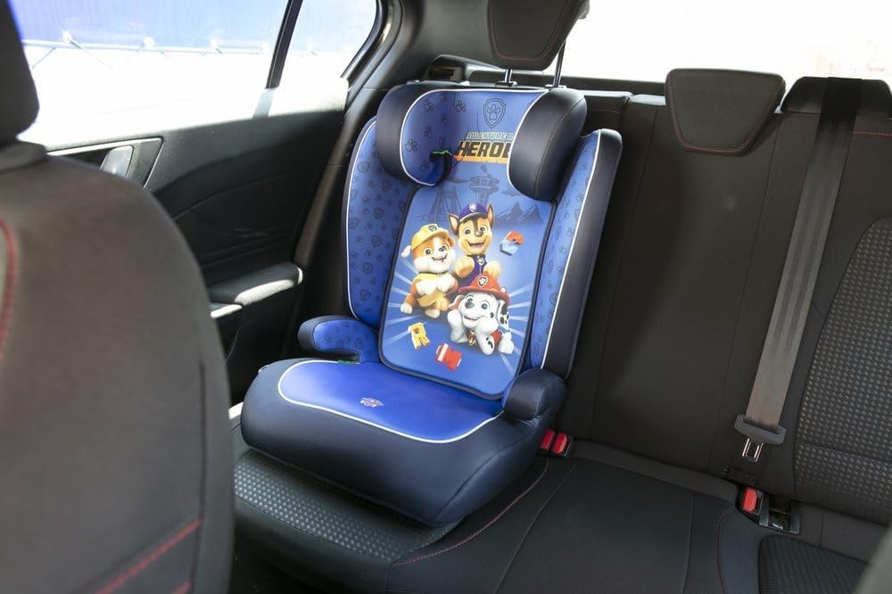 i-Size Child Car Seat 100–150cm R129 High Back Booster Cartoon Design