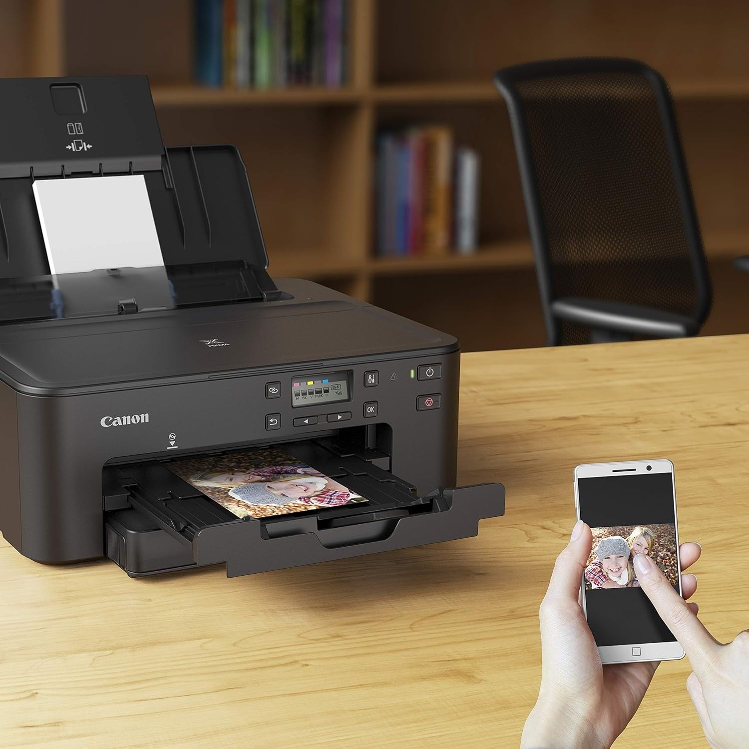 Compact Colour Inkjet Printer A4 Wi-Fi Ethernet Display Screen