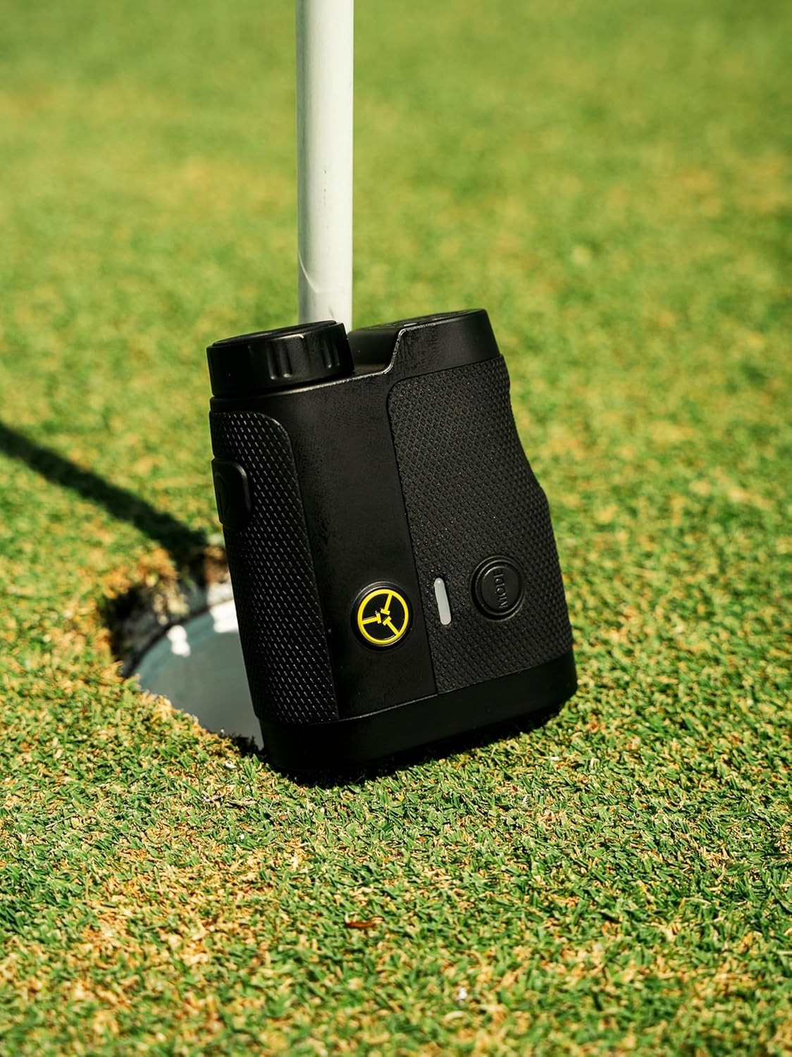 Golf Laser Rangefinder Slope Mode Pinseeker Magnet Red LCD Flag Lock