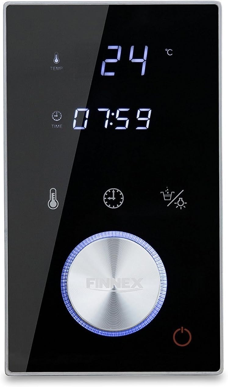 4.5kW FINNEX Home Sauna Steam Generator Kit – Fast Heat, Aromatherapy Spa System