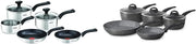 5pcs Stainless Steel Pot Frying Pans Set & 5pcs Pan Set with Non-Stick Coating
