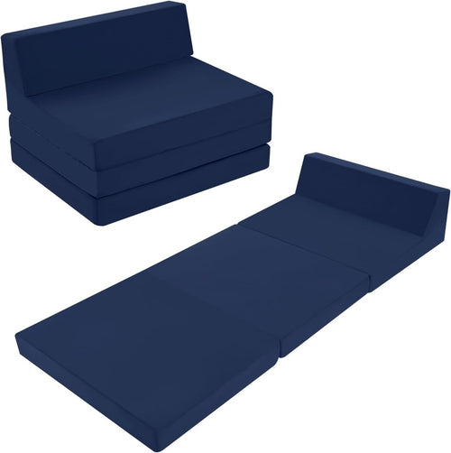 Folding Sofa Bed Chair Z Foam Mattress Guest Single Futon Travel