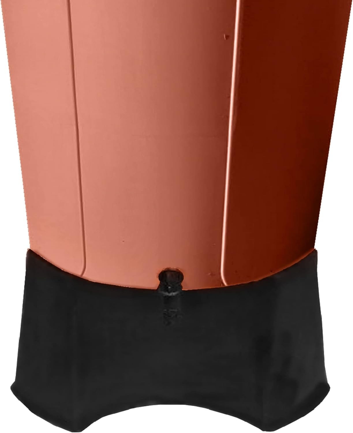 210L Terracotta Garden Water Butt With Tap Stand Rainwater Collector XL