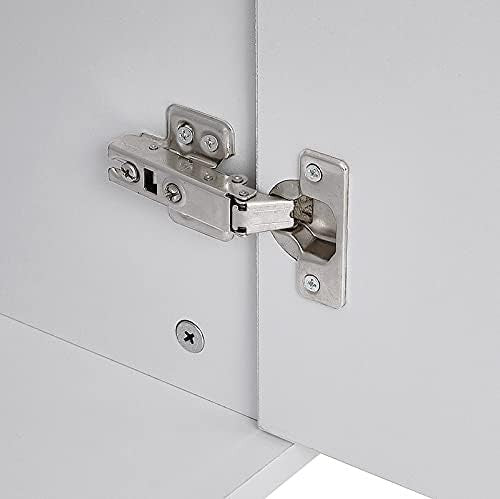 White Wooden Office Cabinet with Lock 2 Door Cupboard File Storage Organizer