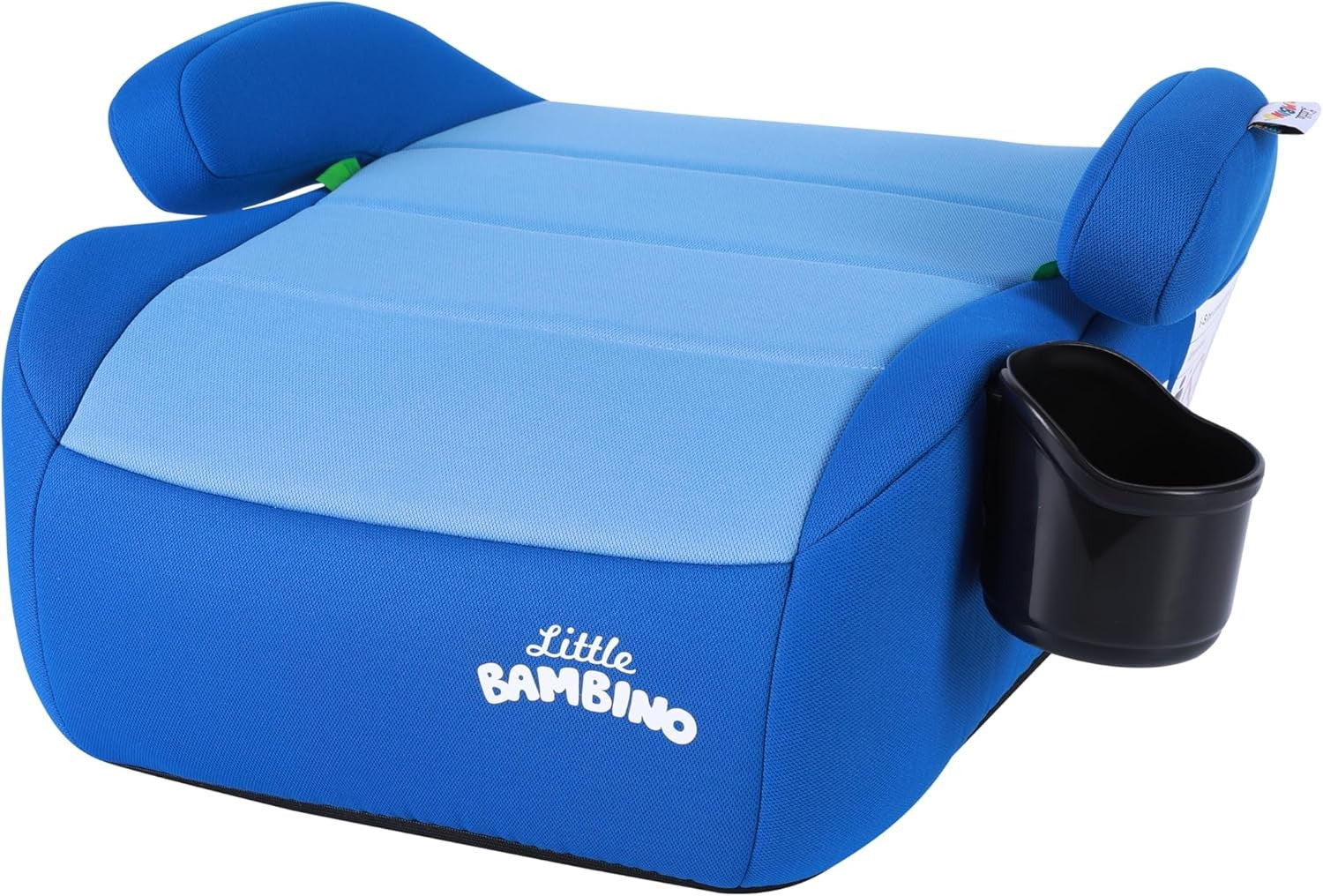 i-Size Booster Seat 125–150cm Cushion Car Seat for Kids 6–12 Years Blue
