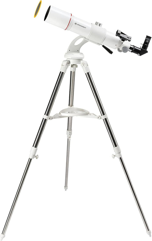 Beginner Refractor Telescope 80mm Wide Field AZ Mount + Tripod & Phone Adapter