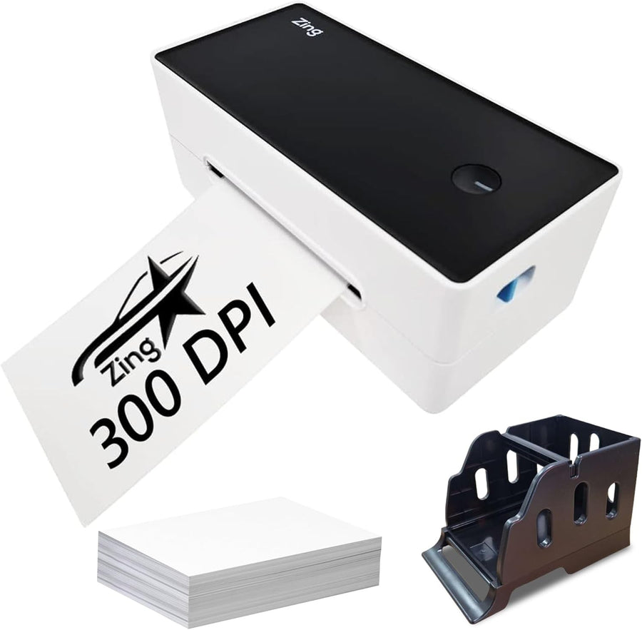 4x6 Thermal Label Printer 300DPI High Speed USB Mac Windows