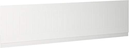 1700mm White MDF Front Bath Panel Tongue & Groove with Adjustable 150mm Plinth