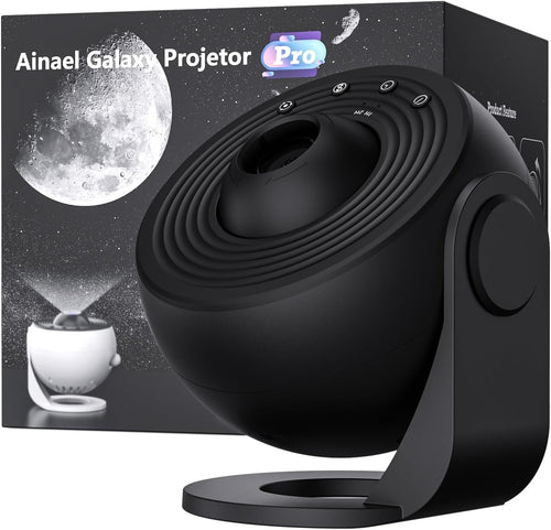 5K Star Projector Planetarium Night Light 3 Glass Slides Ceiling Lamp