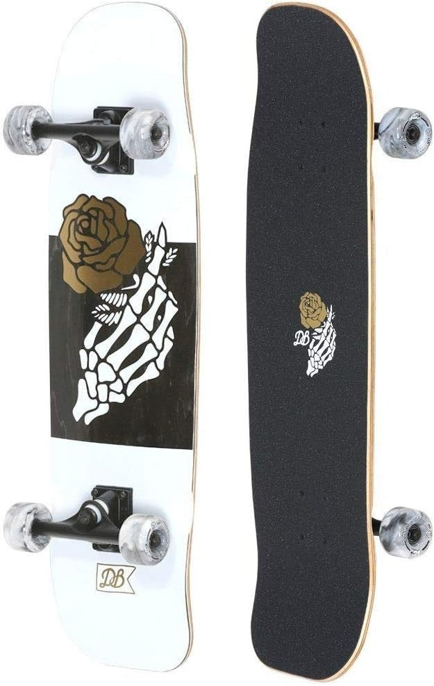 Street Cruiser Skateboard 31.75" × 8" Wood Deck Multi-Color 60mm Wheels