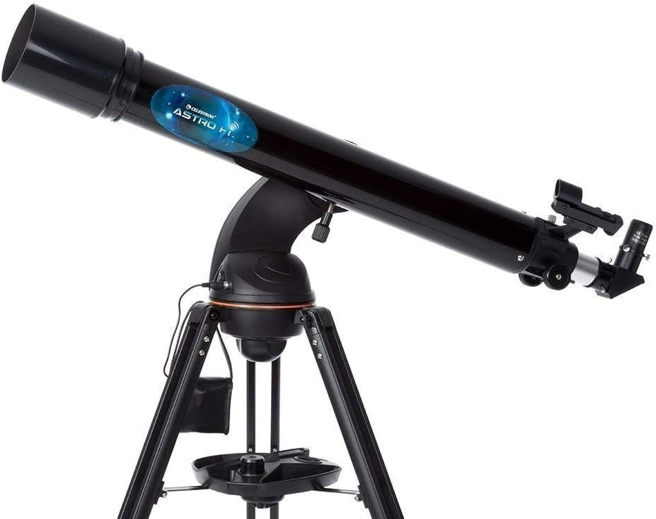90mm Astro-Fi WiFi Refractor Telescope 150mm Lens Altazimuth Mount