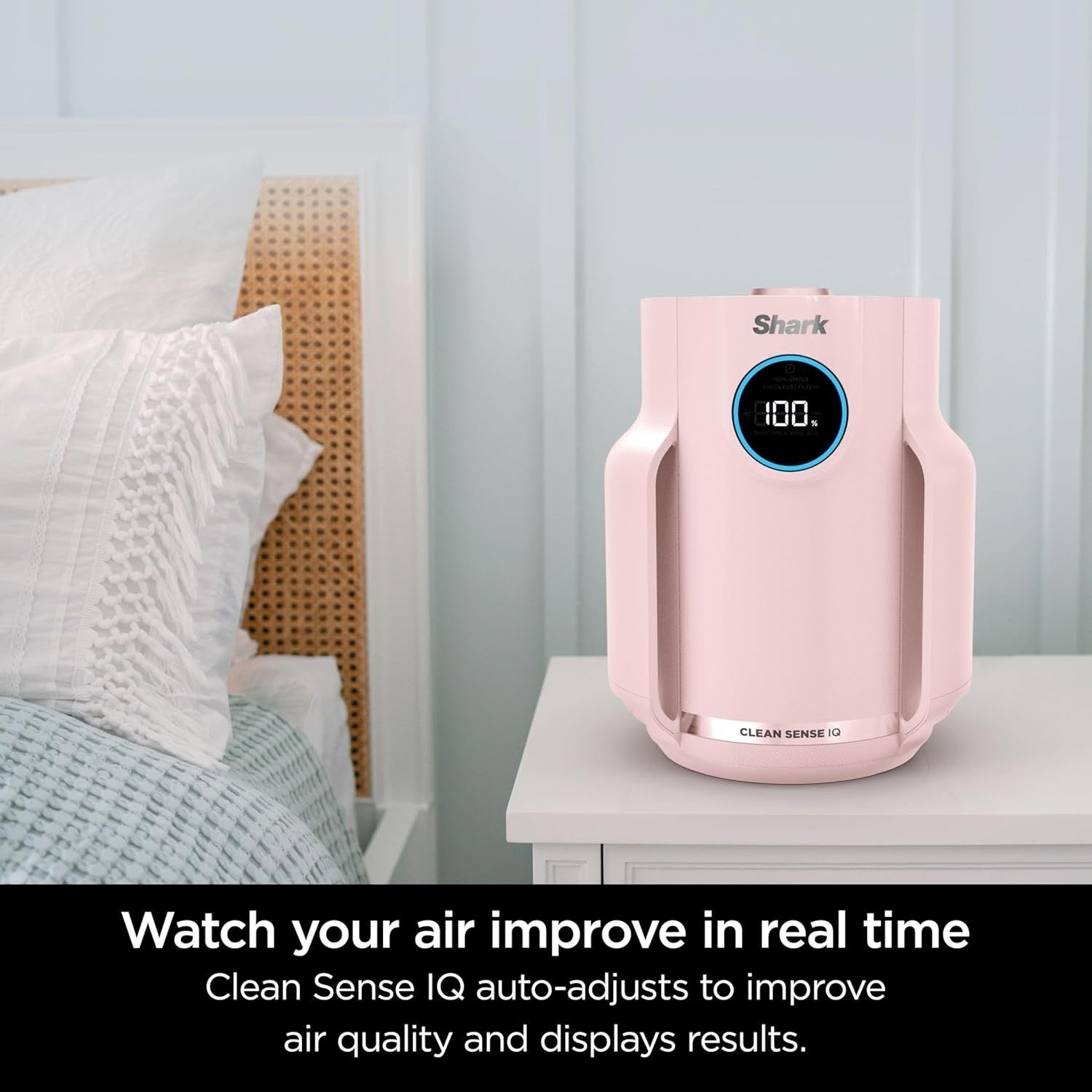 Compact HEPA Air Purifier 23m² Quiet Auto Sensor 5-Year Filter Allergy