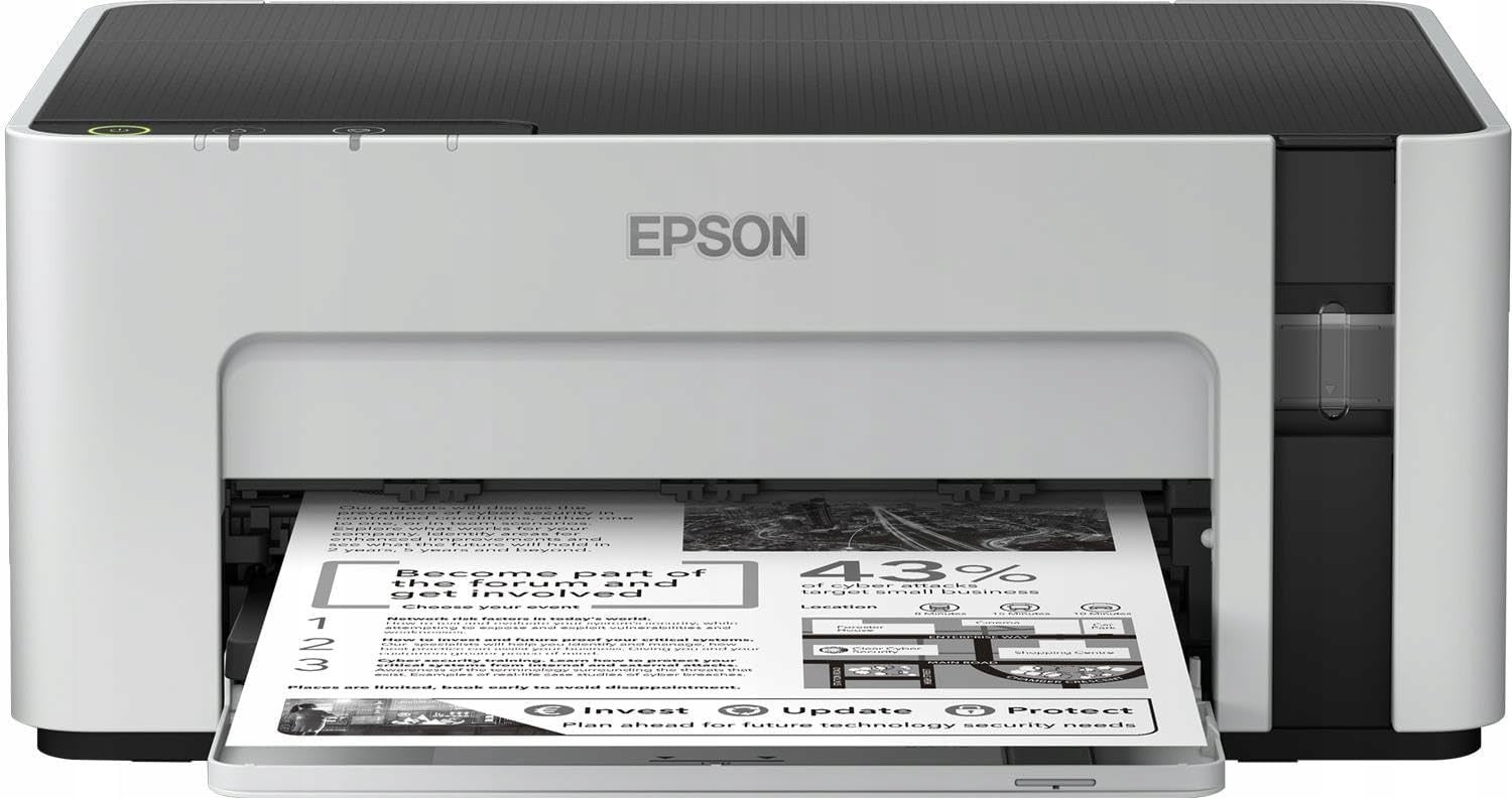 High-Speed Mono Ink Tank Printer Black White | USB A4 | 32ppm Efficient