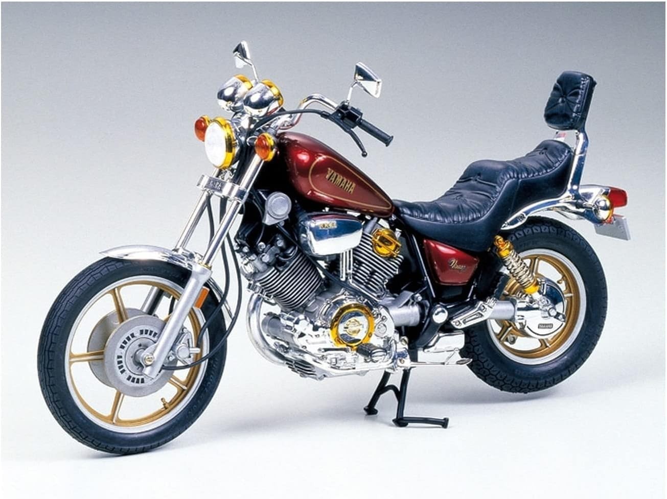 Detailed 1:12 Scale Motorbike Model Kit - Realistic Build & Display