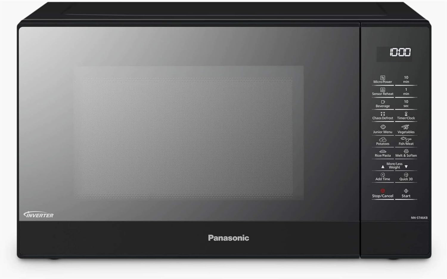 32L Microwave 1000W Black Stainless Steel 525mm Wide