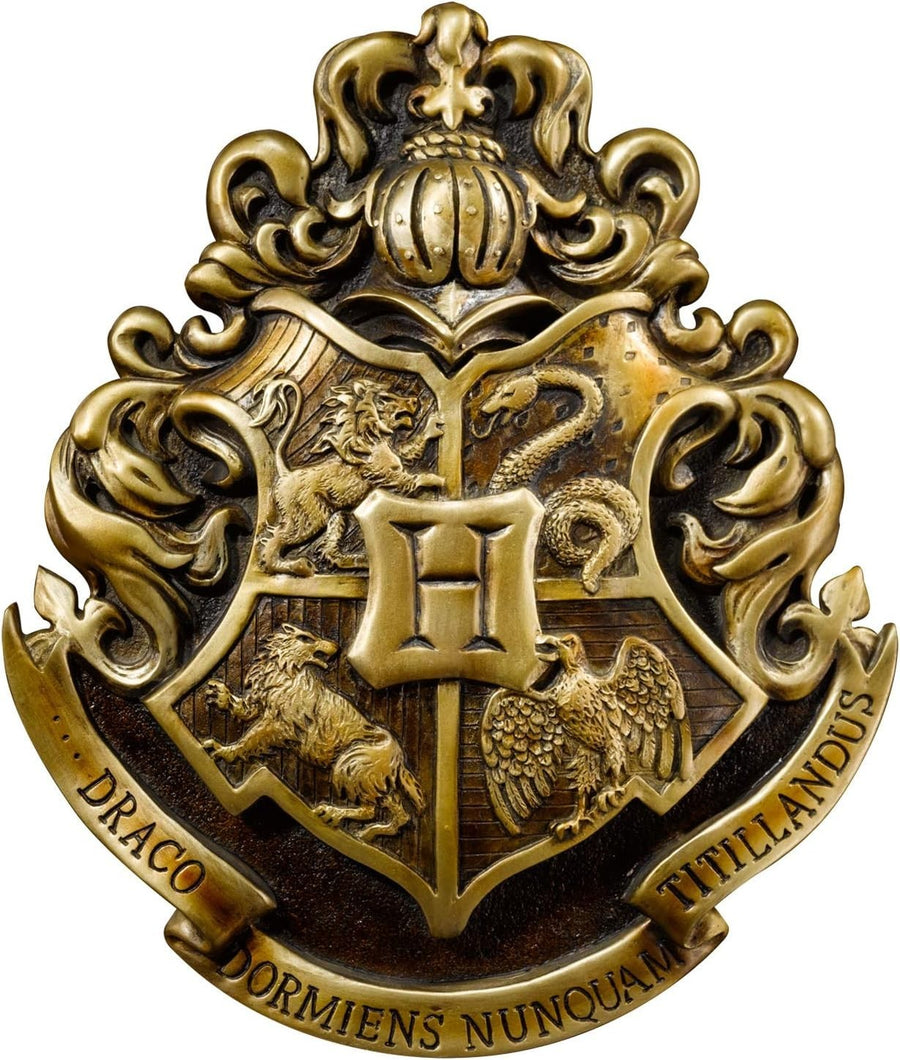 Wizard School Crest Wall Plaque Resin Fantasy Movie Decor Gift