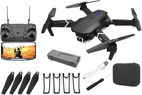 Neel Saanjh GPS Drone E88 Pro 4K Camera Foldable Quadcopter LED