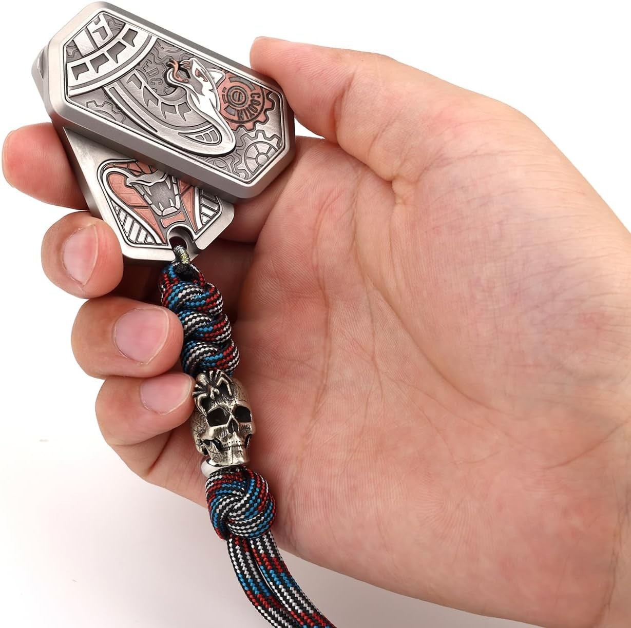Stainless Steel Fidget Slider Smooth Stress Relief Desk EDC Toy