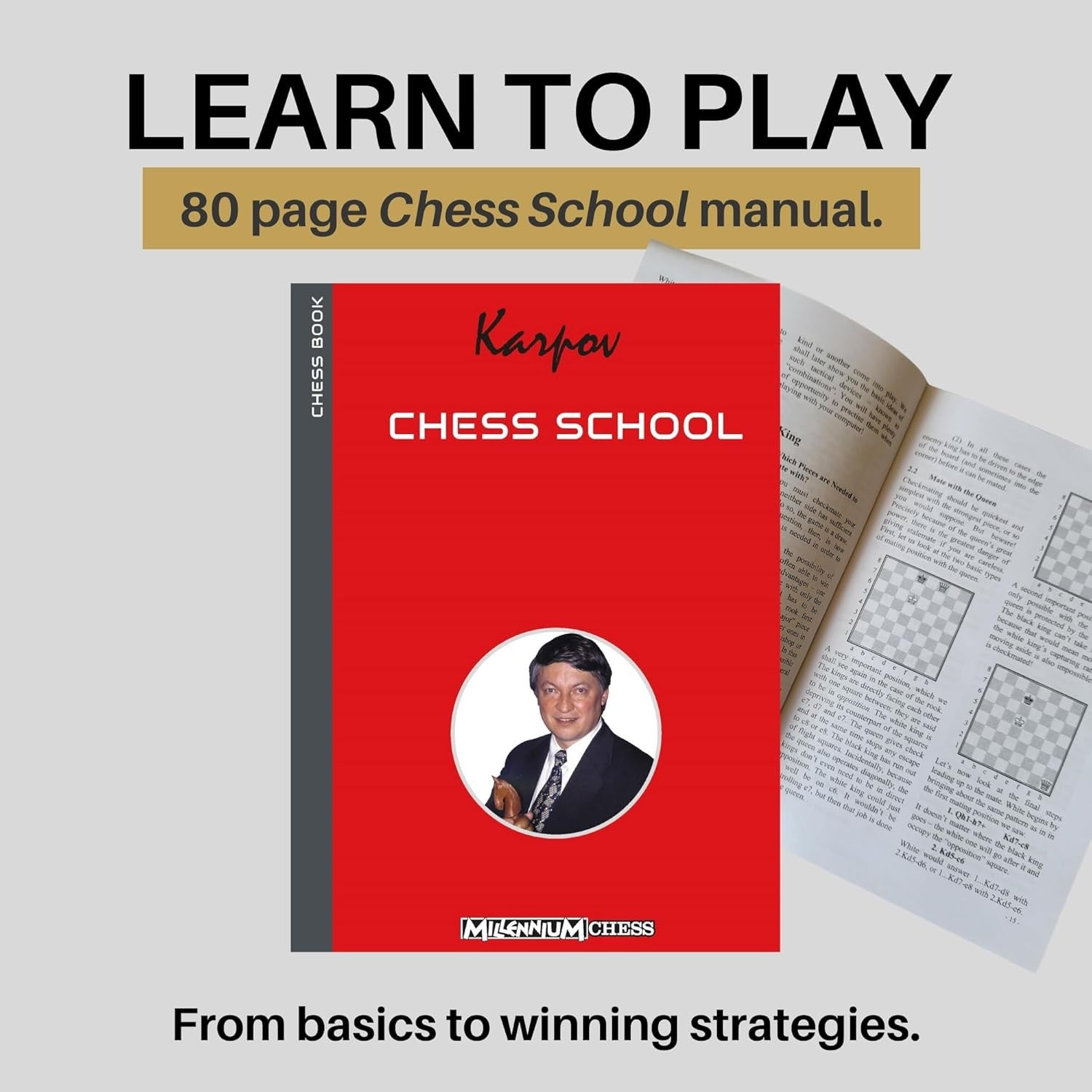 Electronic Chess Trainer Board with Interactive Lessons & Voice Coaching