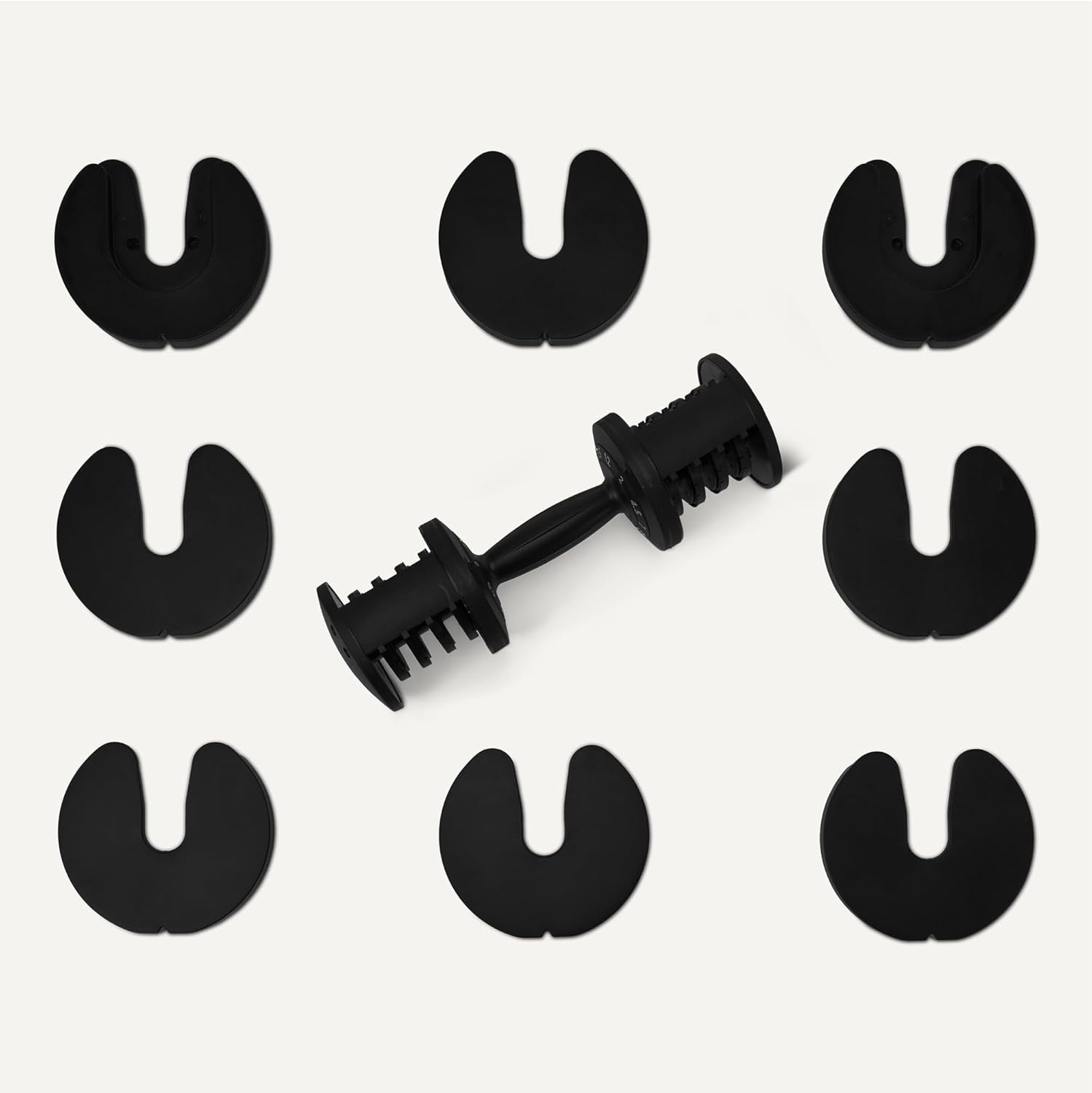 Adjustable Dumbbell 2–12KG Single Quick Dial Space Saving Home Gym