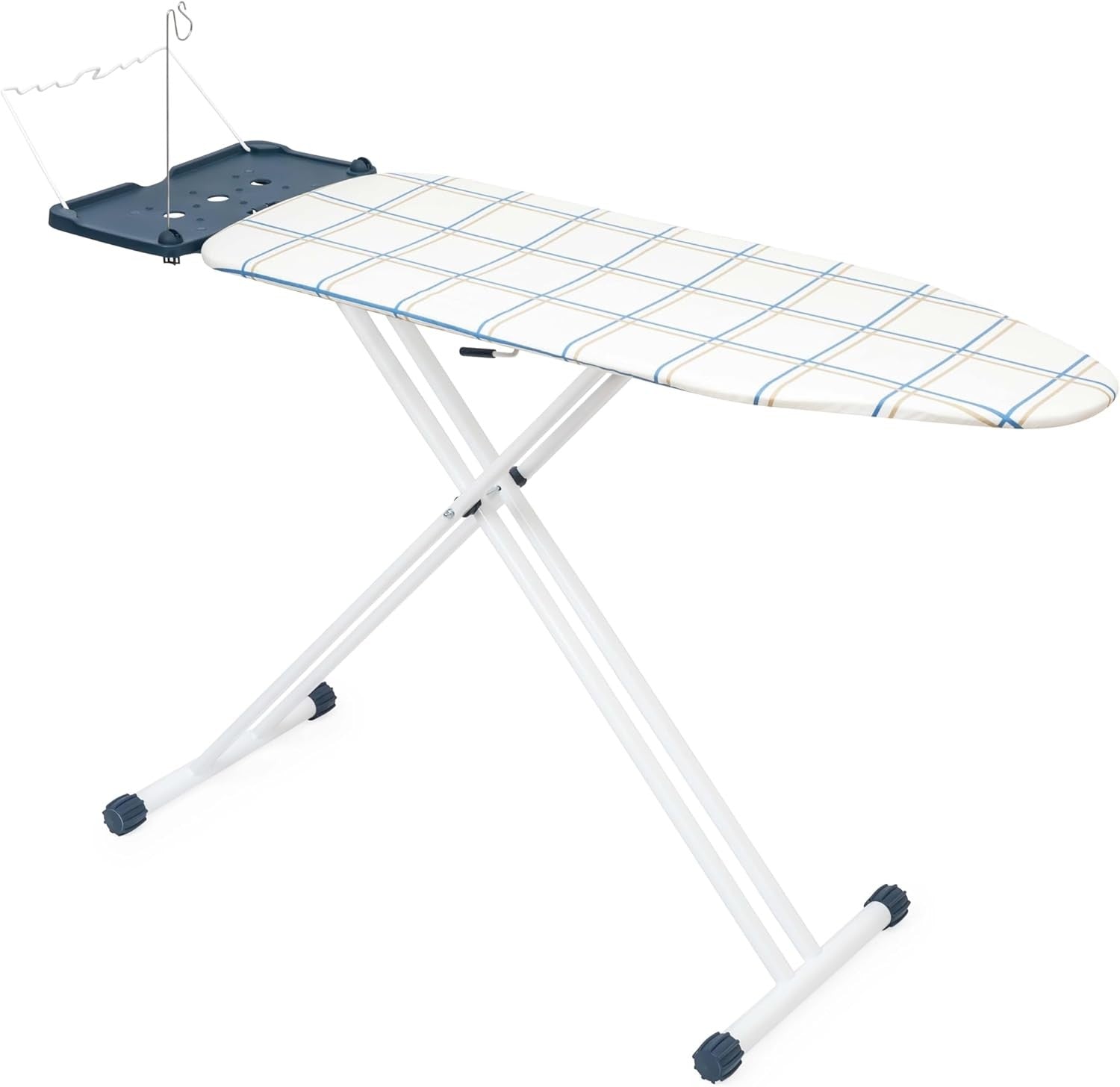 Extra Wide Ironing Board Adjustable Height Heavy Duty Non Slip Foldable