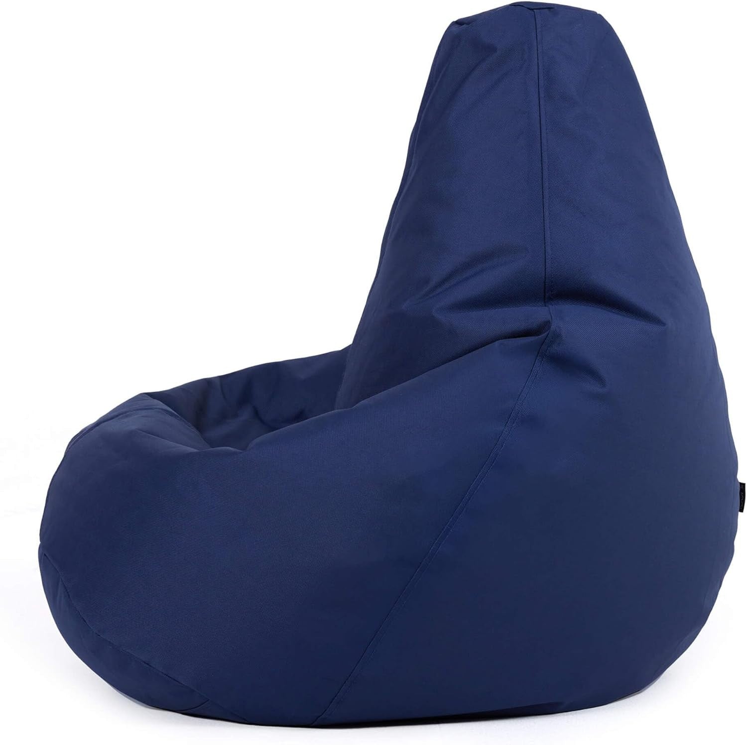 Kids Outdoor Bean Bag Chair Waterproof Gaming Seat – Navy Blue Indoor Use