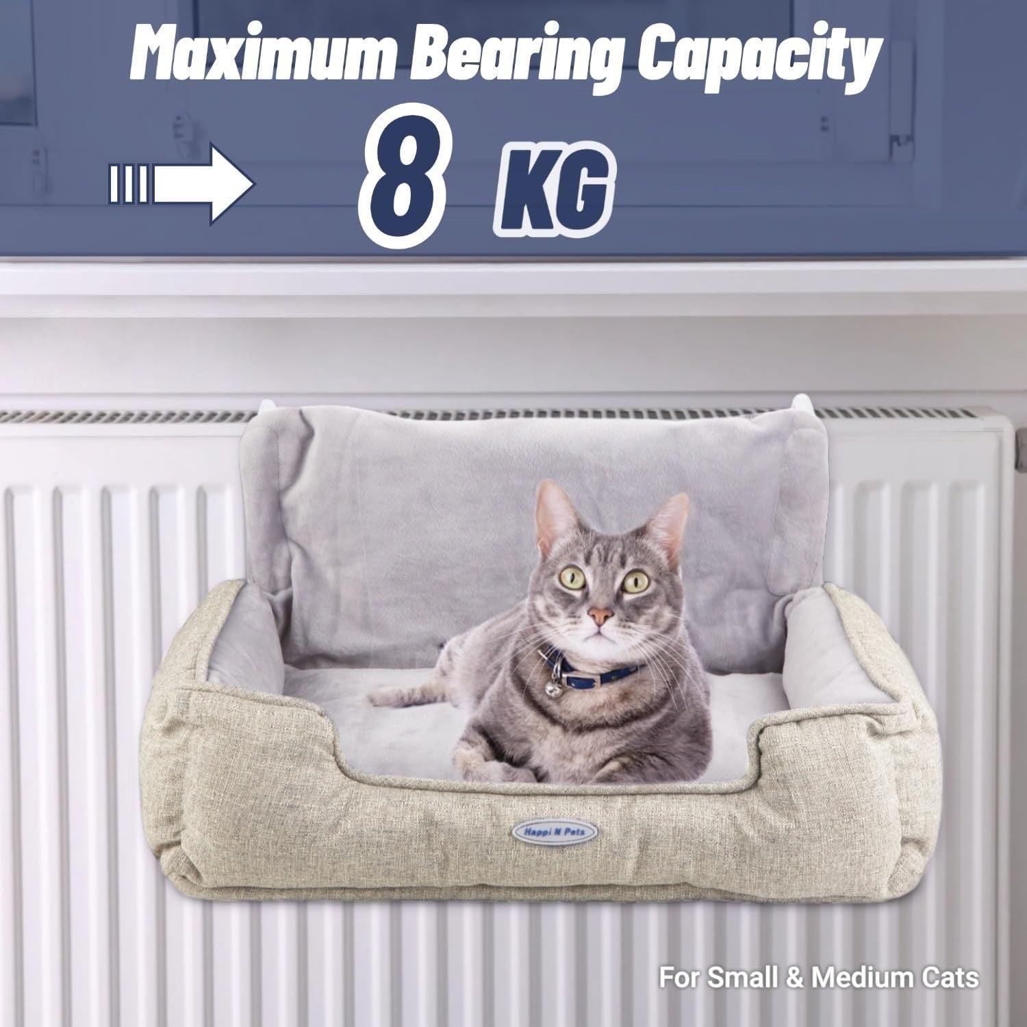 Cat Radiator Bed Hammock Window Perch Adjustable Hook Washable Cover