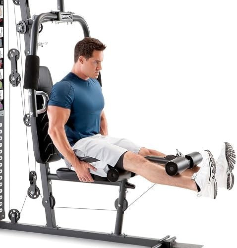 Multifunctional Home Gym Station Weight Stack Ab Crunch Strength Machine