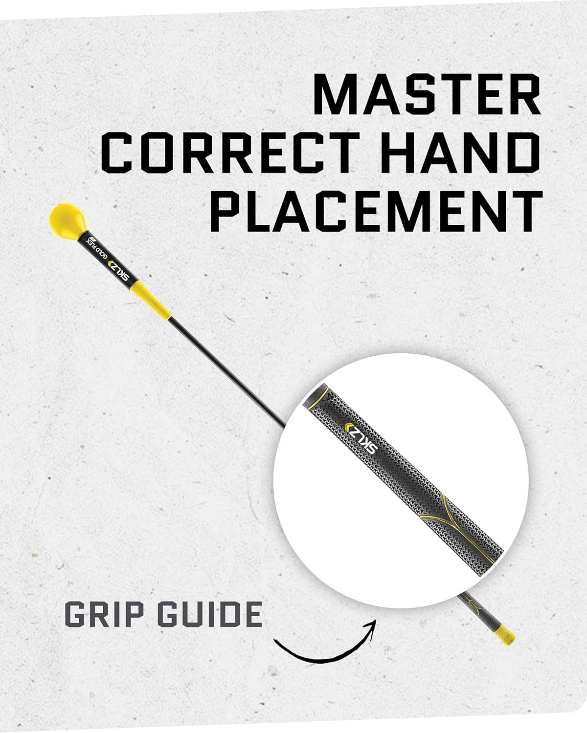 Golf Swing Trainer 122cm Flexible Tempo Training Aid Rod
