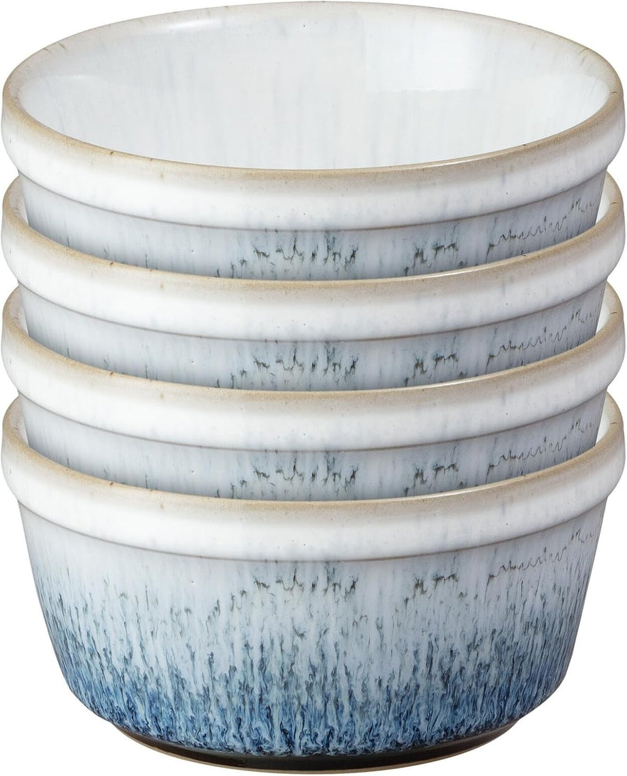 Denby Kiln Blue Ramekin Set of 4 – Oven, Microwave & Dishwasher Safe