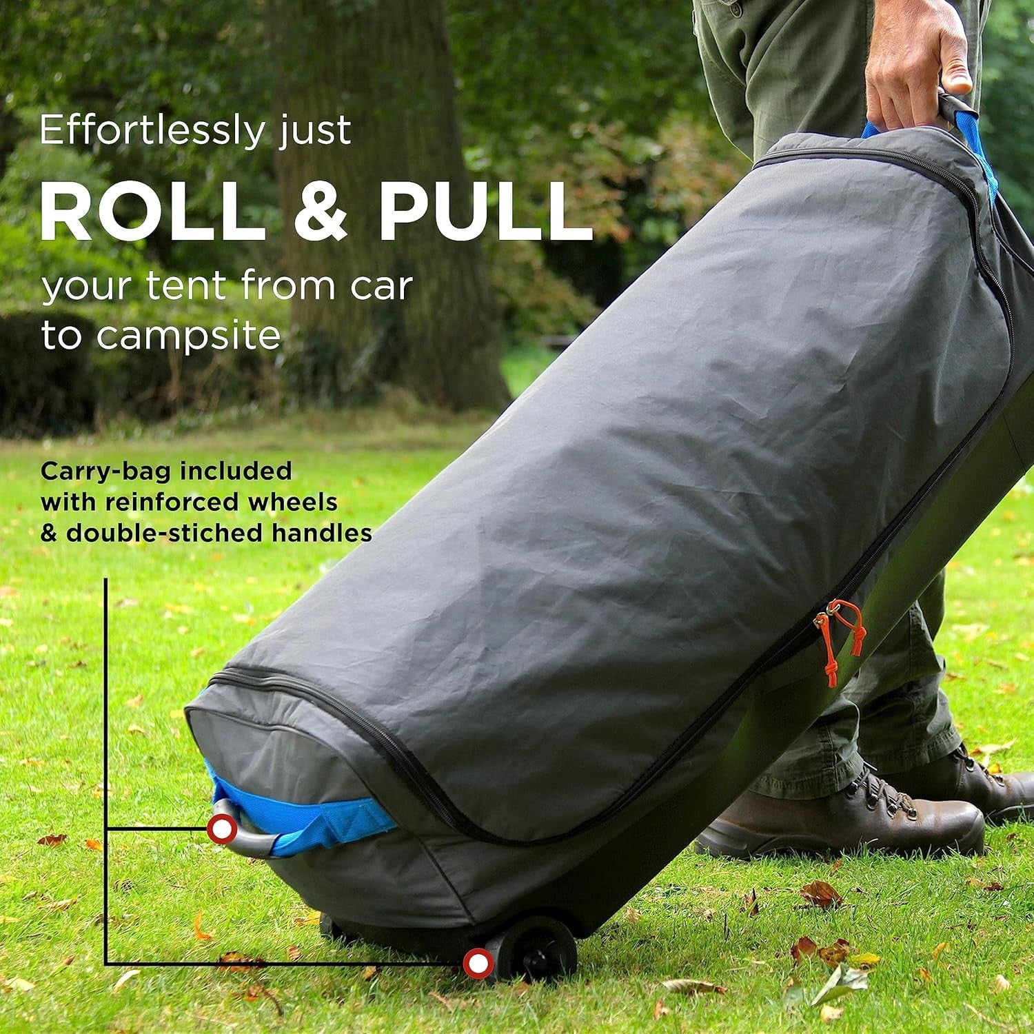 6-Person Coleman Dome Tent – Waterproof Family Festival Camping