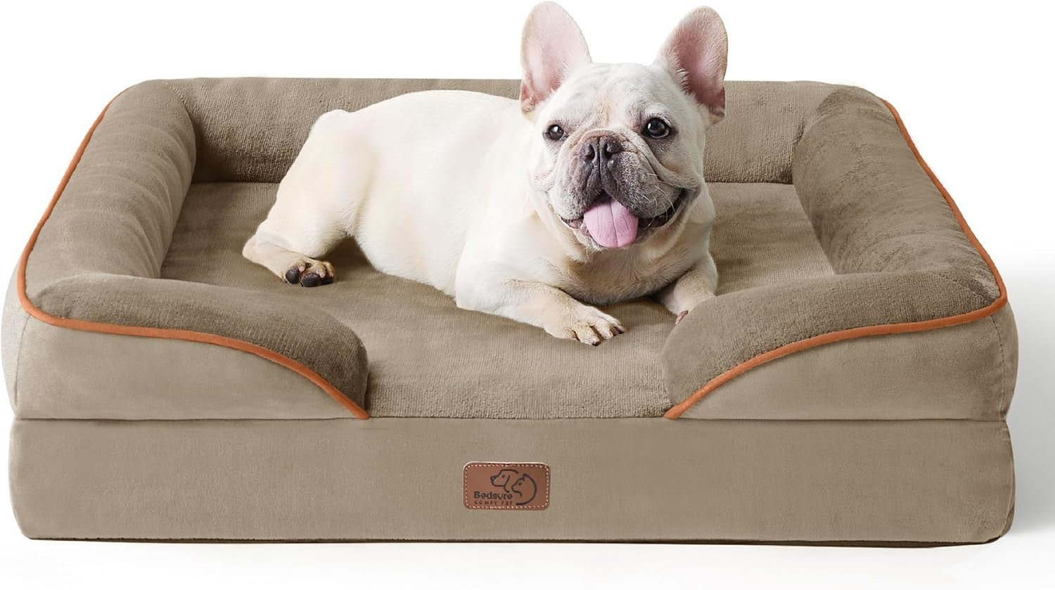 Medium Orthopedic Dog Sofa Bed Waterproof Washable 71x58x16cm