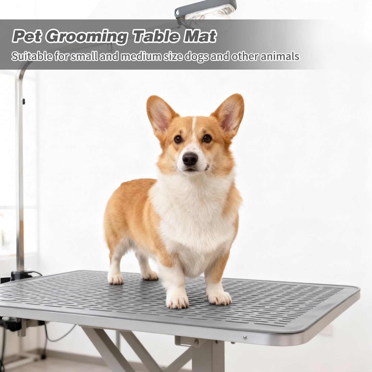 Dog Grooming Table Mat Non Slip Silicone Anti Fatigue Pet Bath Mat