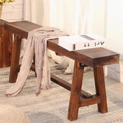 Rustic Farmhouse Wooden Bench – Dining, Entryway & Bedroom Seating 180x28x42cm