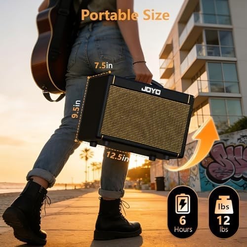 AC-20S Acoustic Guitar Amp 20W Bluetooth Battery Reverb Delay