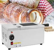 1500W Commercial Chimney Bread & Waffle Cone Maker with Adjustable Temp