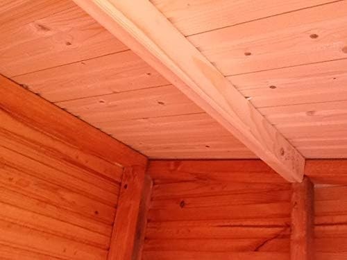 6ft x 3ft Wooden Garden Shed T&G Cladding Bike Storage Hut