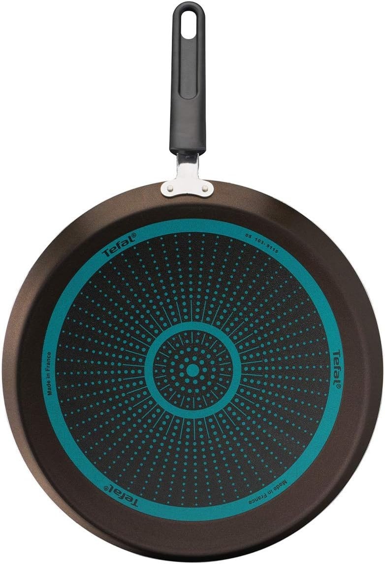 34cm Non-Stick Crepe Pan with Spreader Easy Clean Pancake Skillet
