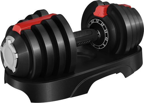 12.5kg Adjustable Dumbbell 11-in-1 One-Second Dial Anti-Slip Home Gym