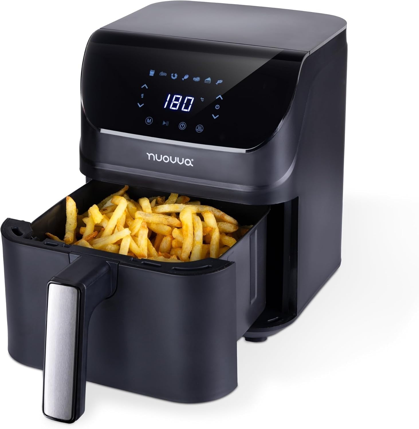 Air Fryer Oven 4L Digital Display 7 Presets Healthy Oil-Free Cooking 1200W