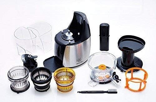 Slow Masticating Juicer Multipurpose Smoothie Frozen Dessert Portable 150W