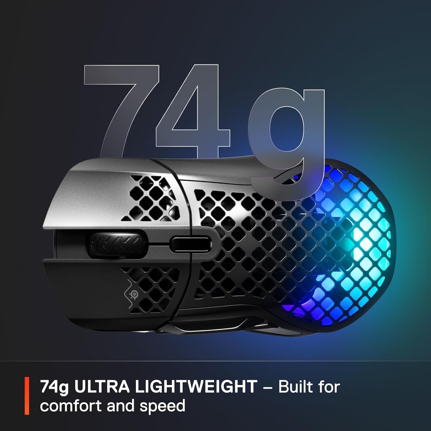 Ultra-Light Wireless Gaming Mouse 18K DPI RGB 9 Button