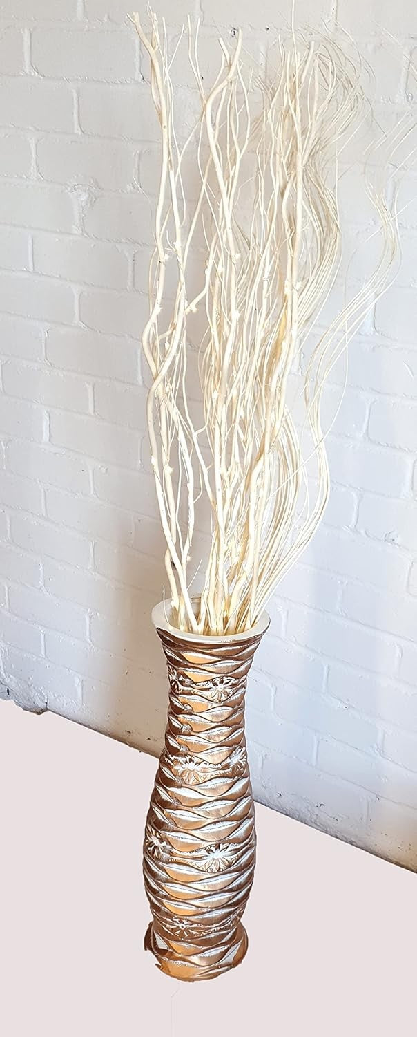 120cm LED Willow Branches Light Up Twig Floor Decor Battery Powered