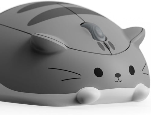 Grey Cat Wireless Mouse 3200 DPI Bluetooth 2.4G Silent Laptop