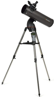 Black 130mm Computerised Reflector Telescope with Tripod