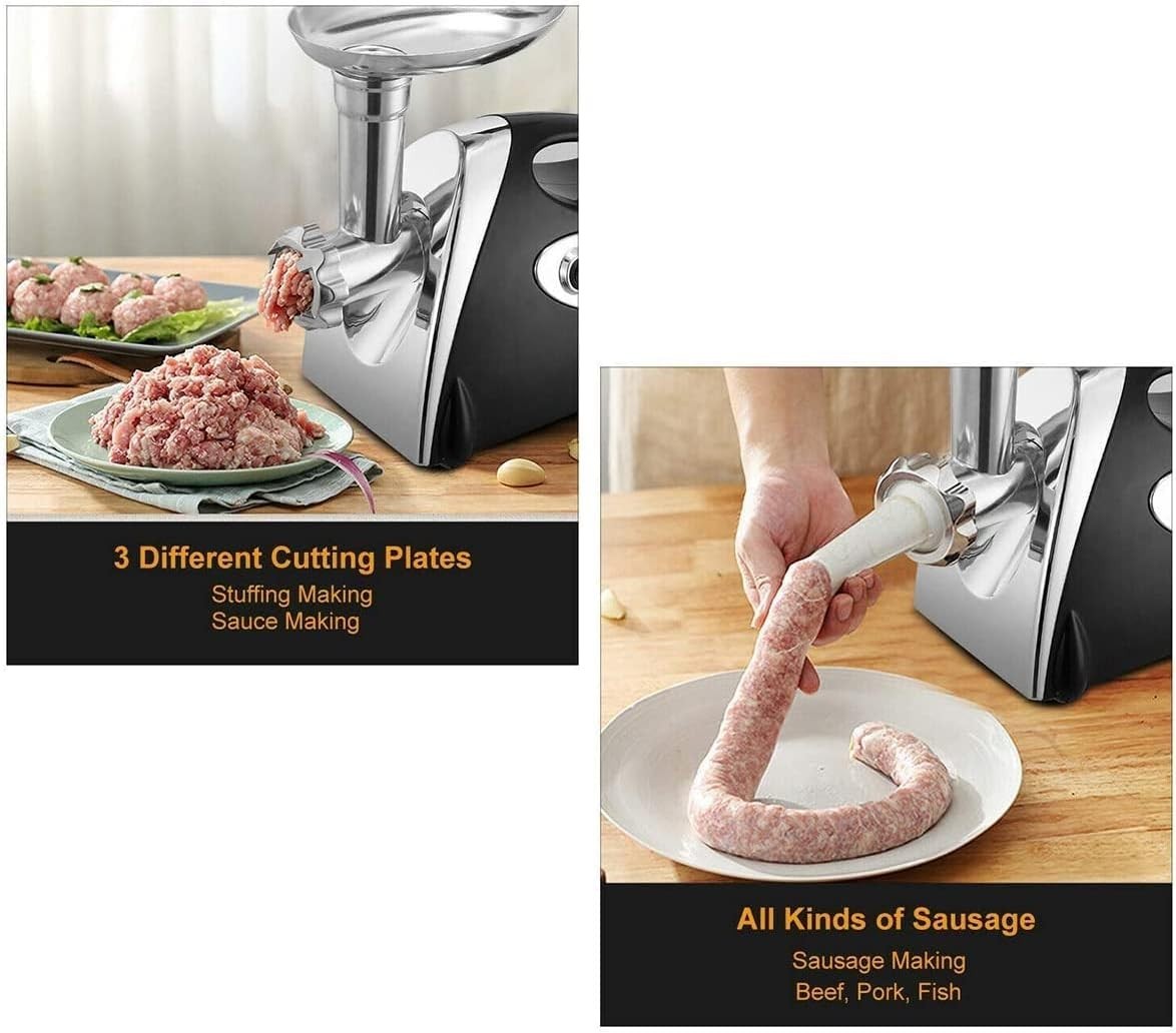 2800W Electric Meat Grinder Sausage Maker Food Mincer Kibbe Machine