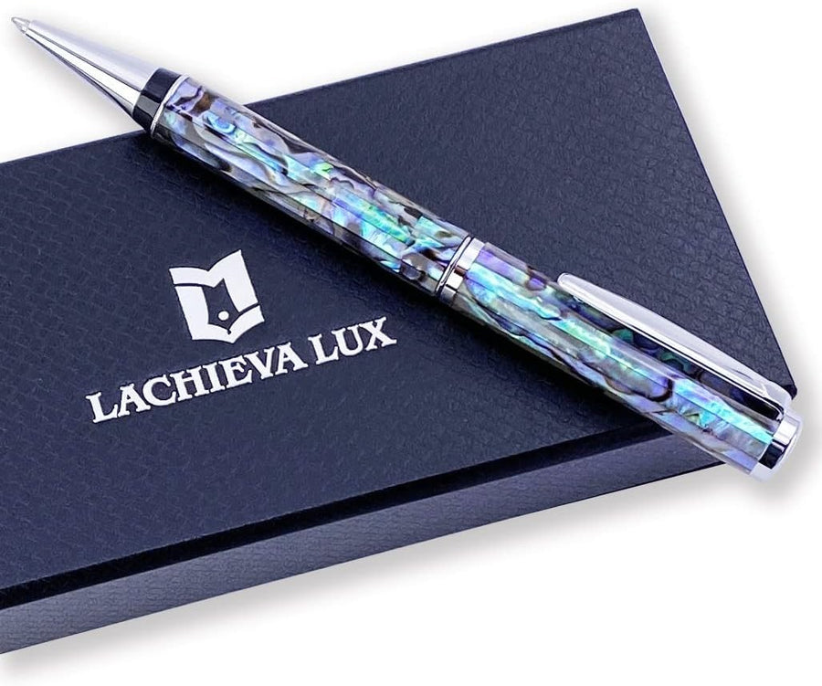 Luxury Abalone Shell Ballpoint Pen Gift Set Elegant Writing
