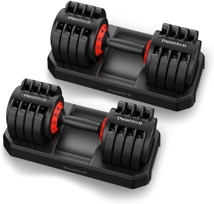 Adjustable Dumbbell 20KG Single Pair Home Gym Weight Training Set