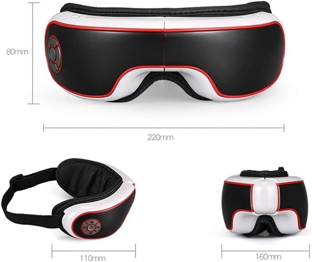 Heated Eye Massager Air Compression Vibration Music Wireless